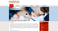 Desktop Screenshot of bmchatrath.com